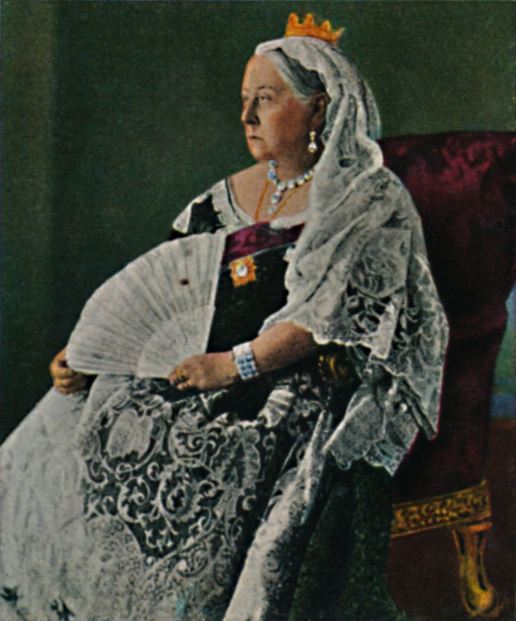 英国维多利亚女王1819-1901年，1934年。 作者 不明