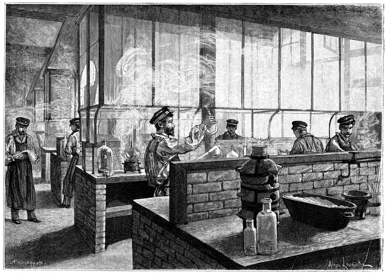 中央工艺美术学院，巴黎，1887年 作者 不明