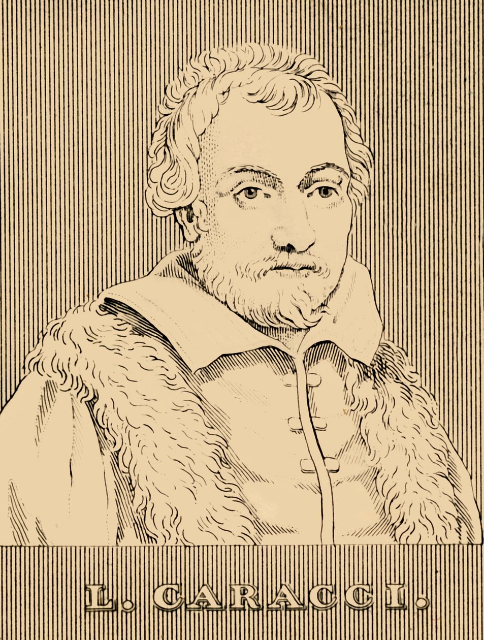 卡拉奇（L. Caracci），1555-1619，1830年。 作者 不明