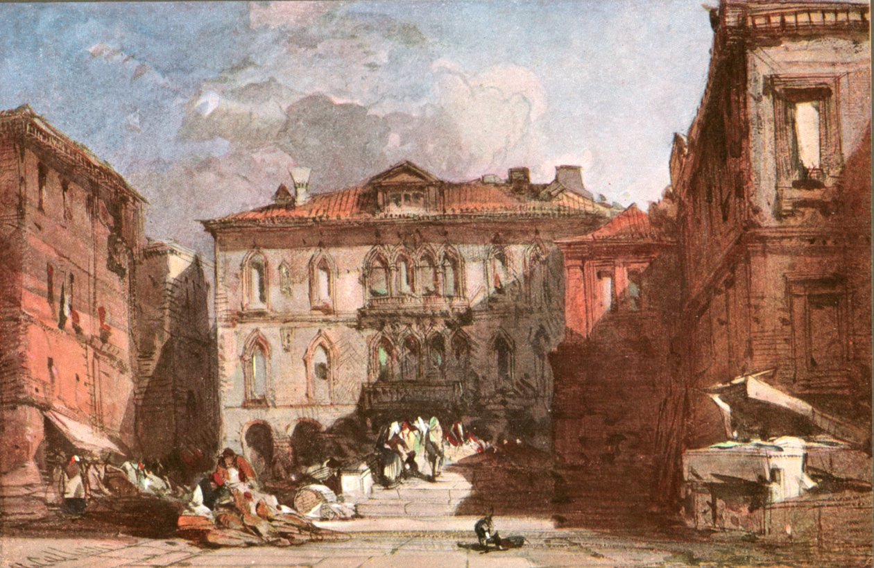 Casa Foliera Marina，威尼斯，约于1900年。 作者 不明