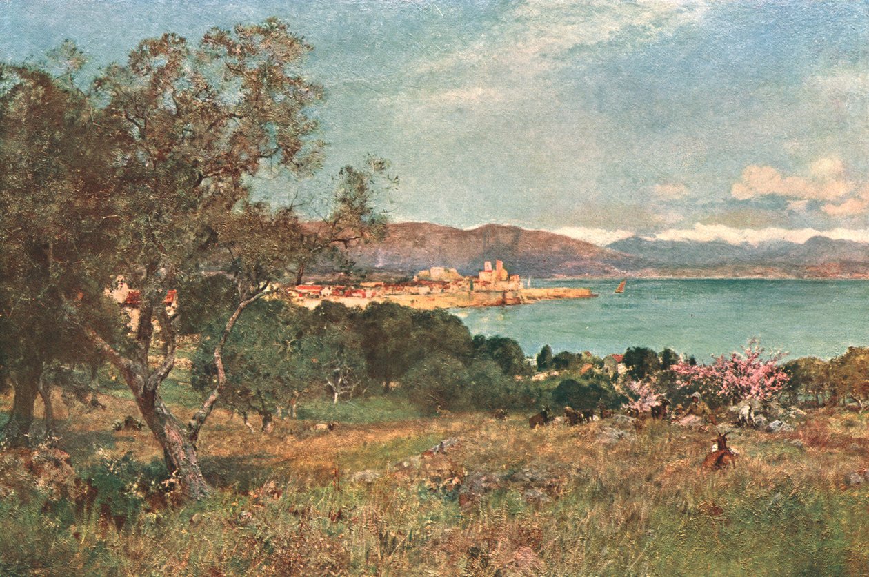 蔚蓝海岸，1899年，c1902。 作者 不明