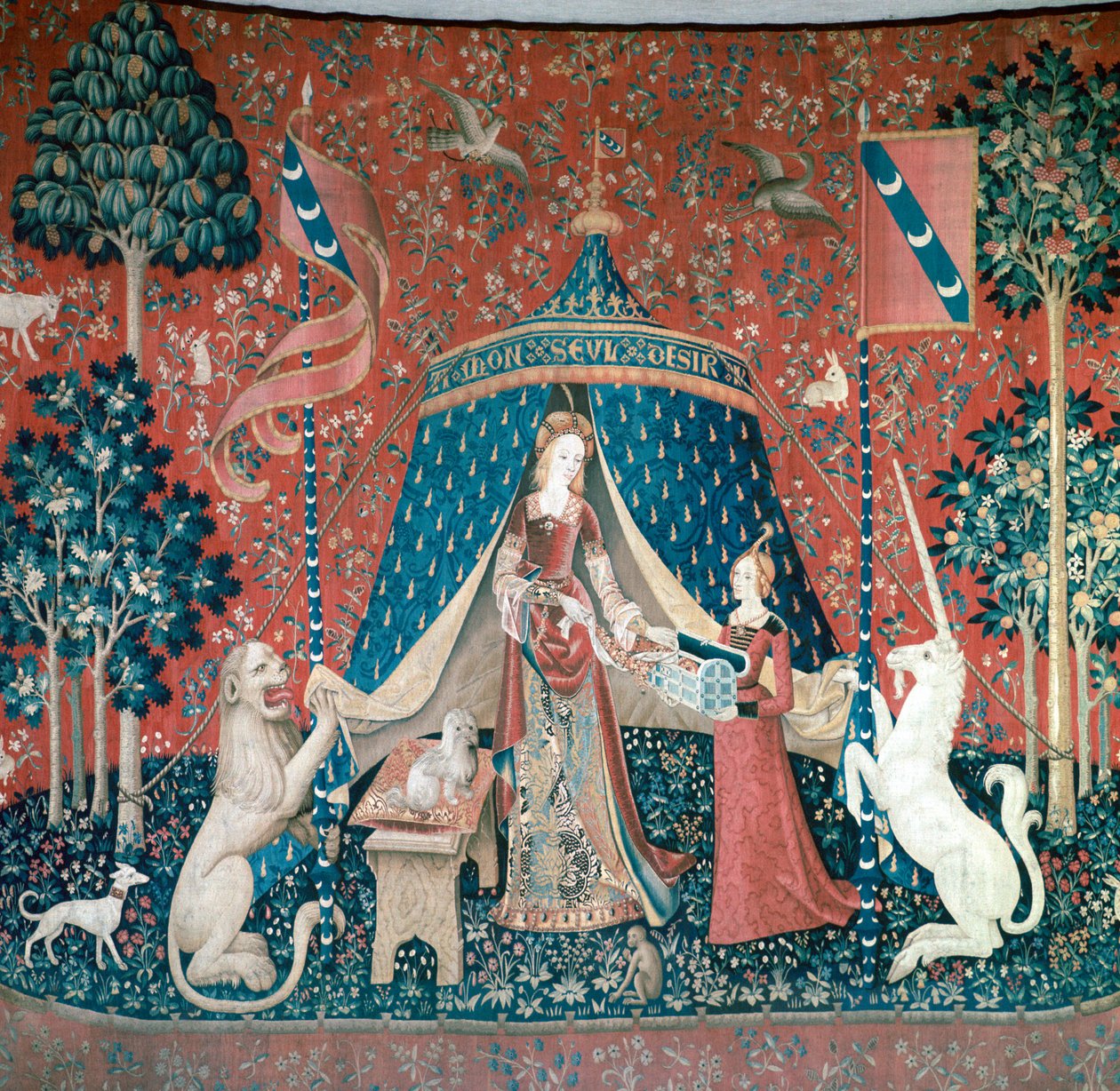 La Dame A La Licorne, 15世纪 作者 不明