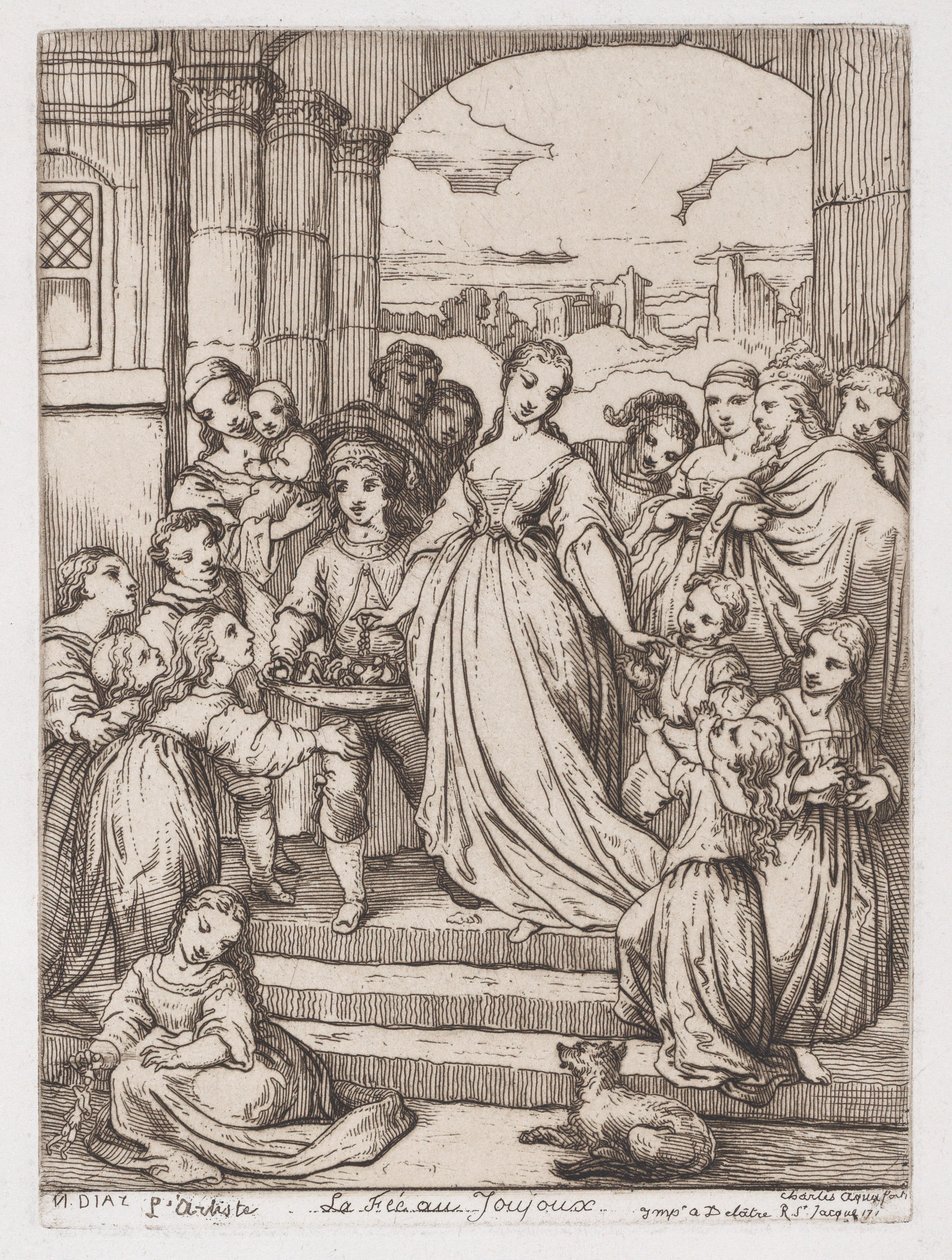 La Fée aux Joujoux, 约1830-76。 作者 不明