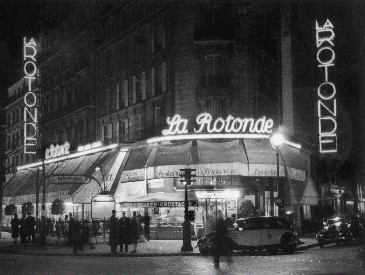 La Rotonde, Boulevard du Montparnasse, 1939. 作者 不明