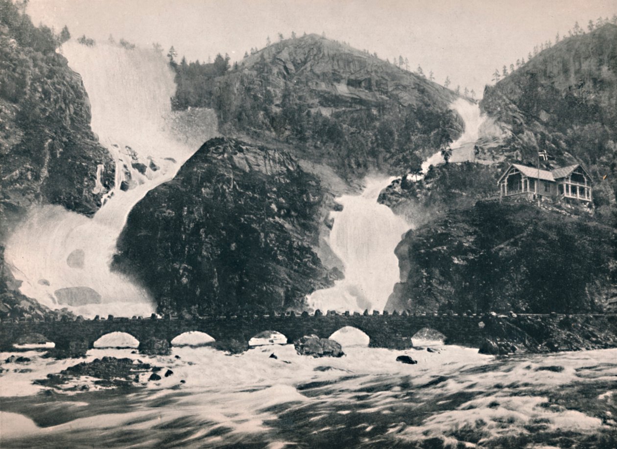 Laatefos，哈当厄尔，1914年。 作者 不明