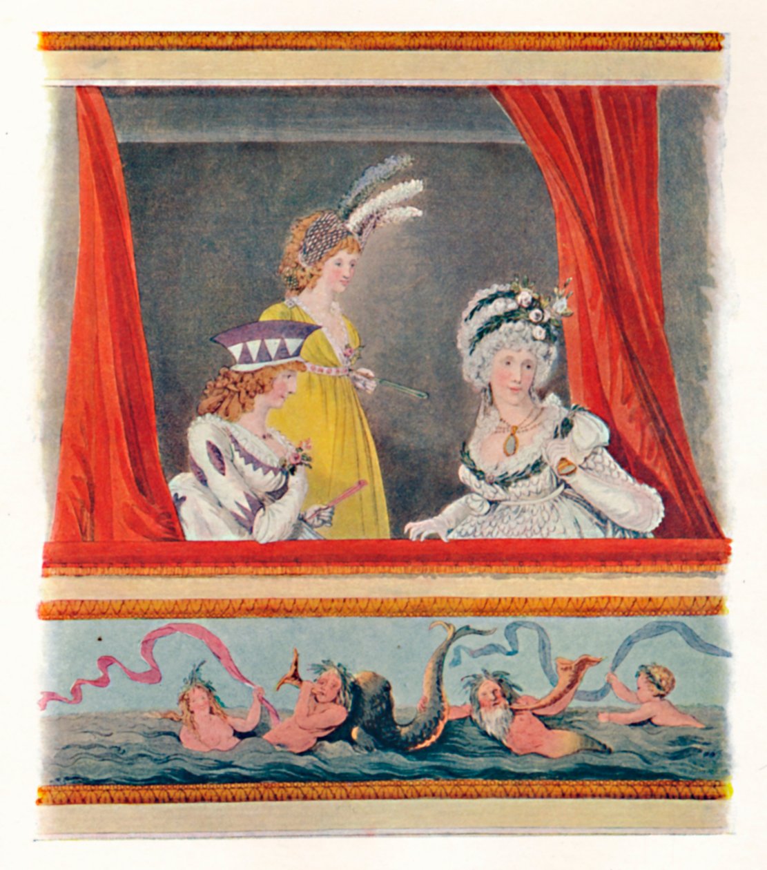 晚礼服女士，1796，1904 作者 不明