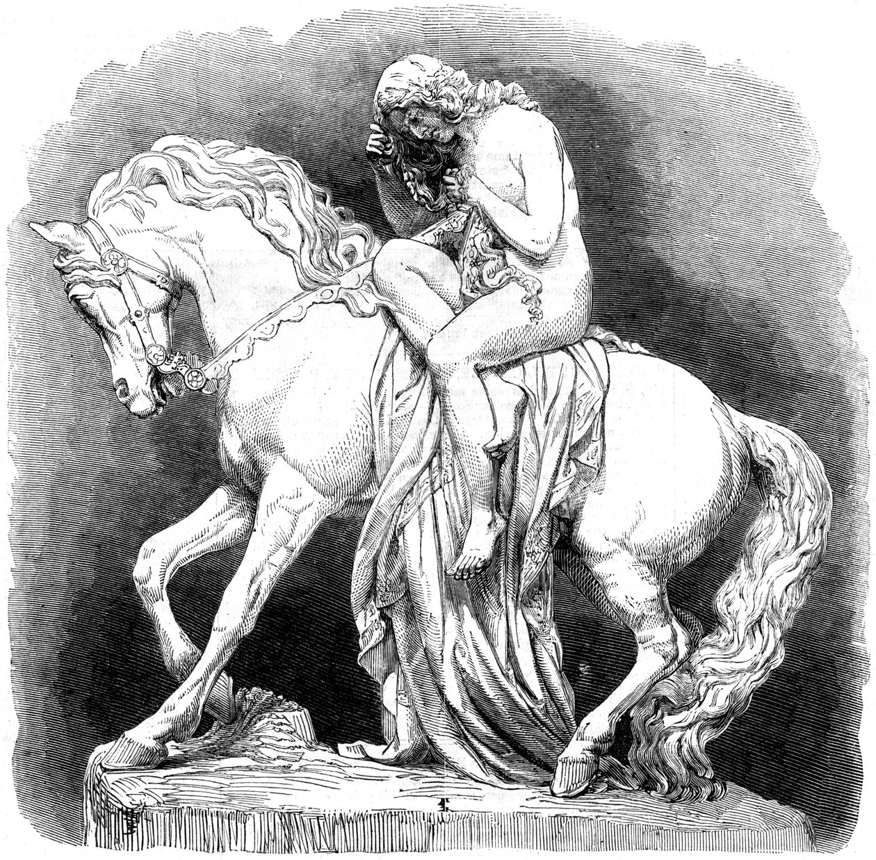戈迪瓦夫人，1861年 作者 不明