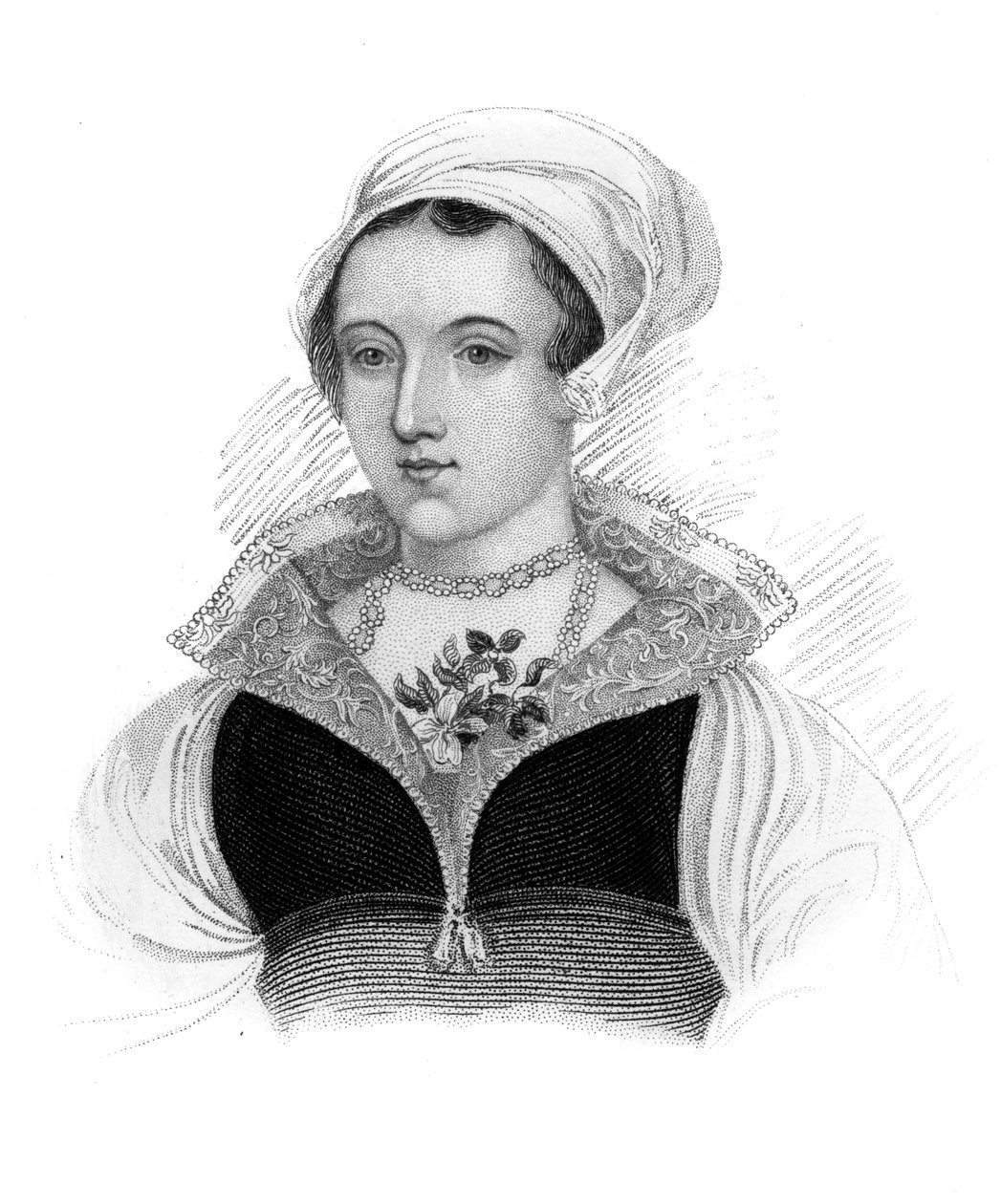 简·格雷夫人（Lady Jane Grey），英格兰女王，约1850年 作者 不明