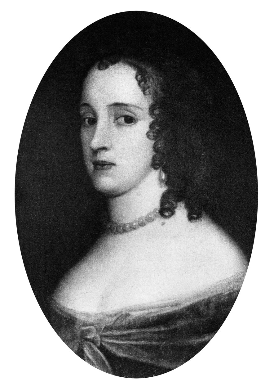 简·莱恩夫人（Lady Jane Lane），英国斯图尔特的忠实拥护者，1907年 作者 不明