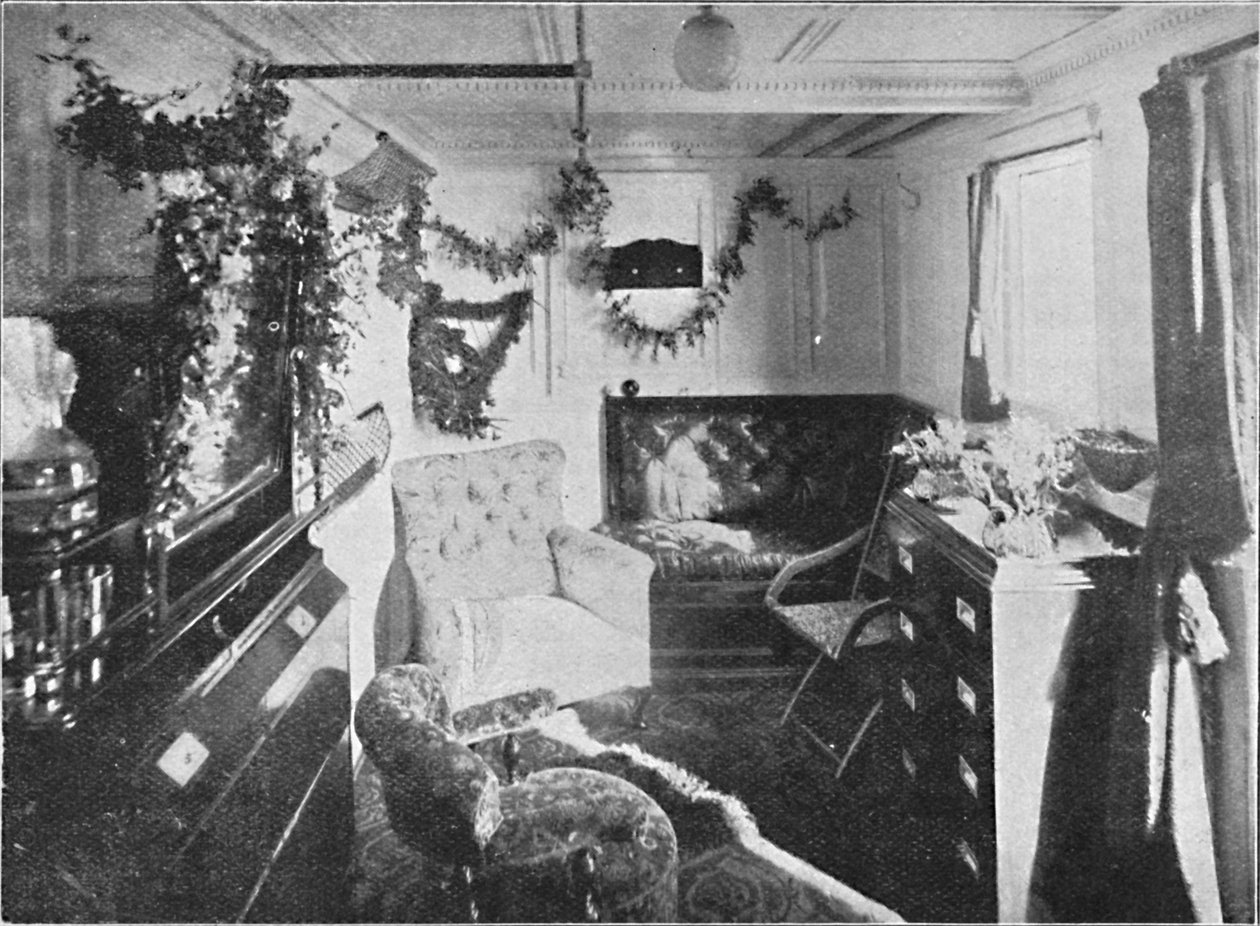 罗伯茨夫人的小屋在邓诺塔尔城堡，1900年 作者 不明