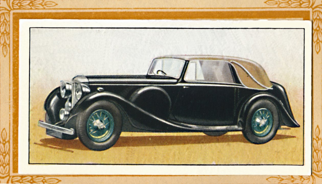 拉贡达低头双门跑车，1936年 作者 不明