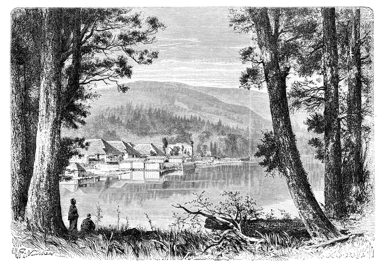 箱根湖，c1890 作者 不明