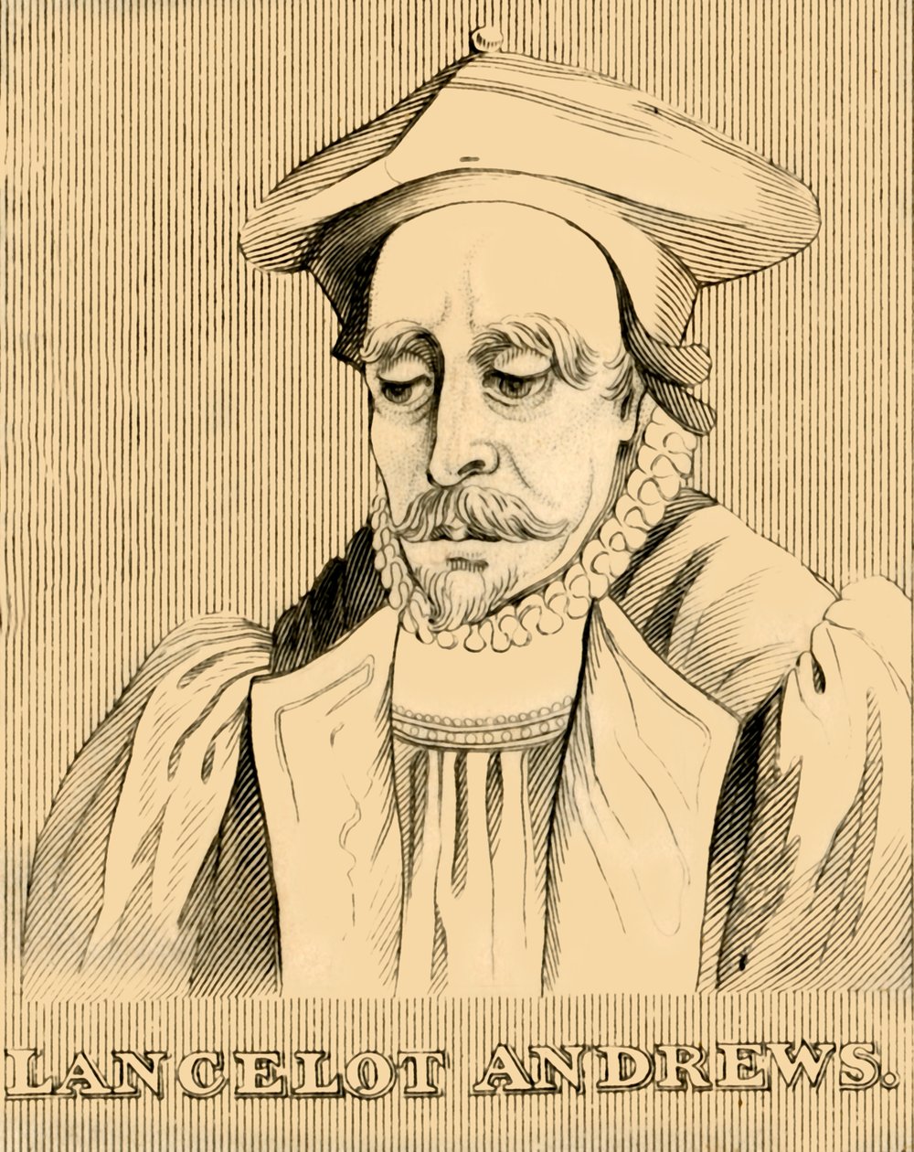 兰斯洛特·安德鲁斯（Lancelot Andrews），1555-1626，1830年。 作者 不明