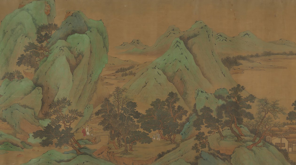景观花园庄园。 作者 不明