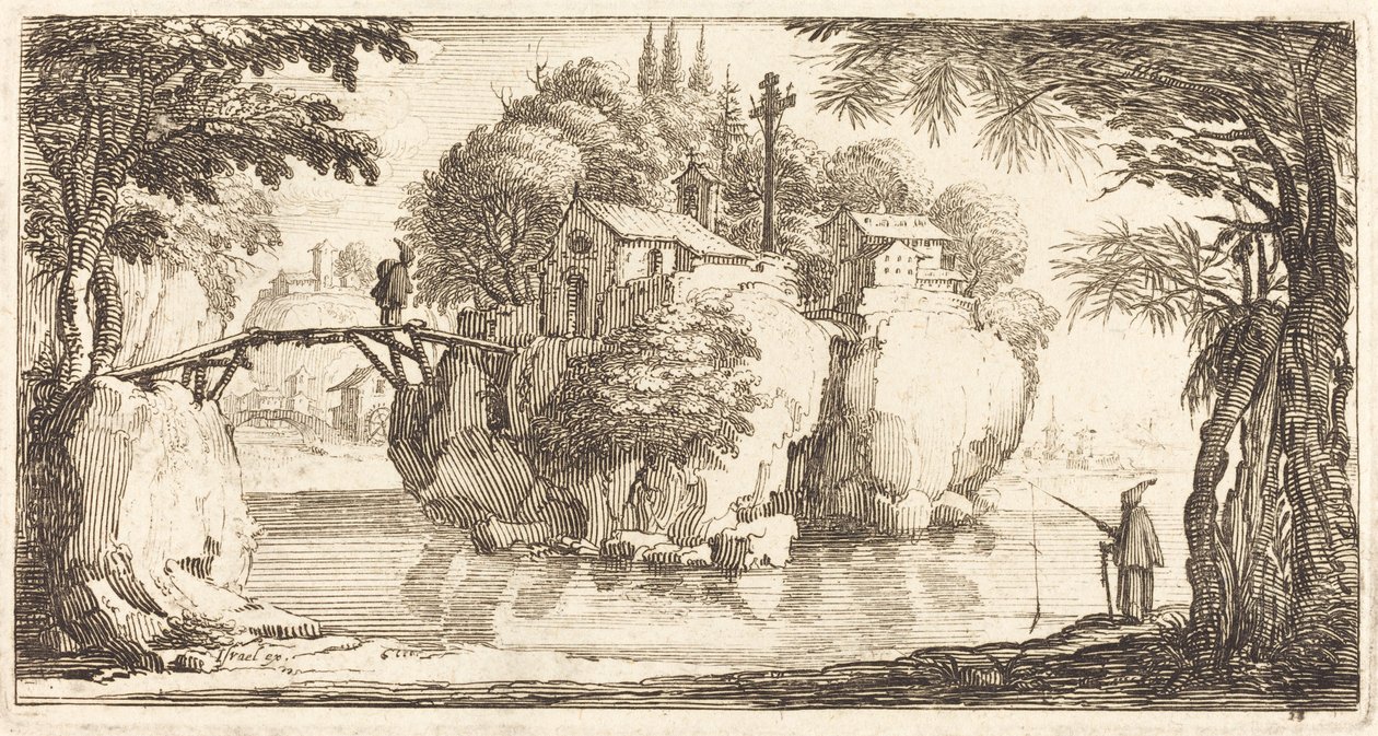 景观，在1635年或之后。 作者 不明