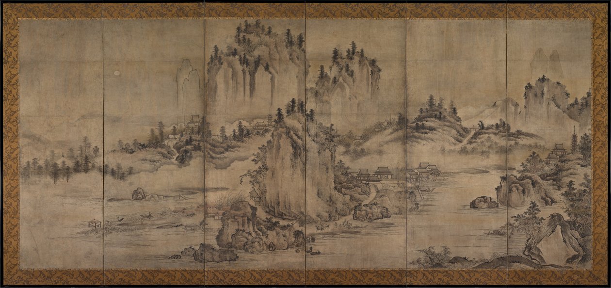 景观，是1500年代的后半叶。 作者 不明