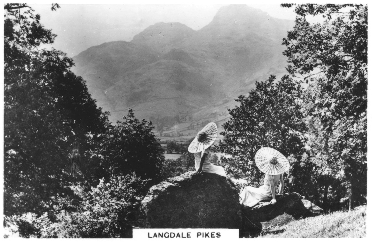 坎伯里亚郡兰代尔·派克斯（Langdale Pikes），1936年 作者 不明