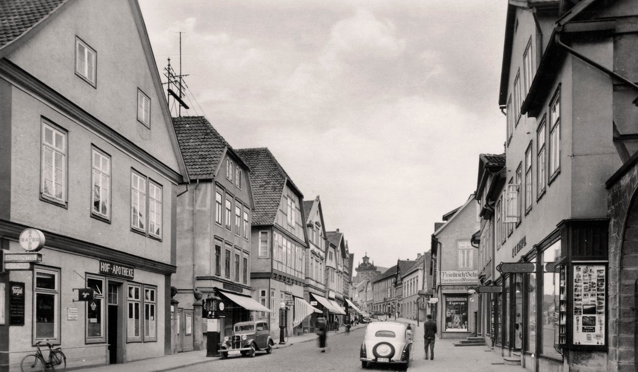 Langestrasse，德国巴克堡，c1930年代 作者 不明