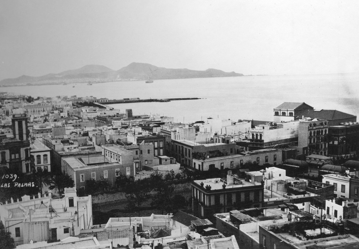 西班牙加那利群岛大加那利岛拉斯帕尔马斯，c1920s-c1930s 作者 不明