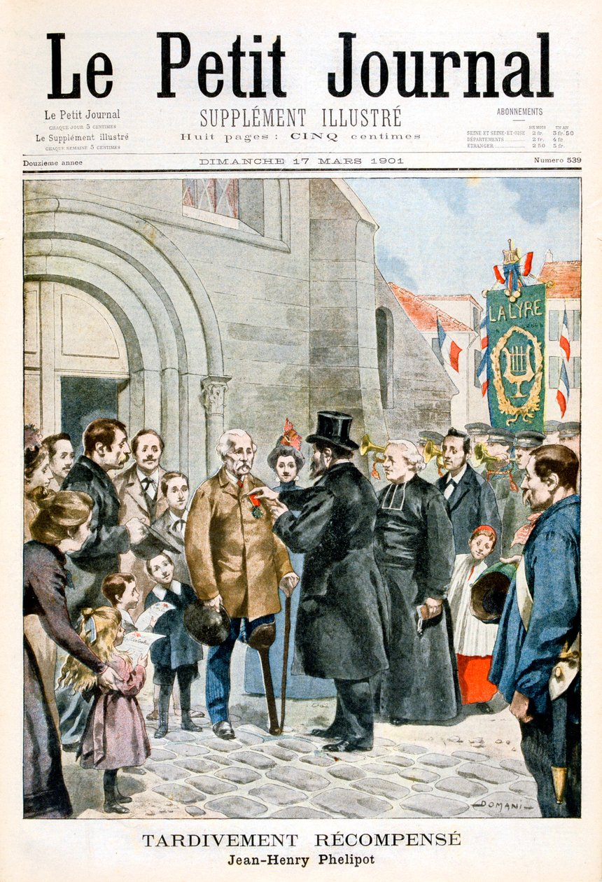 Jean-Henry Phelipot的后期奖励，1901年 作者 不明
