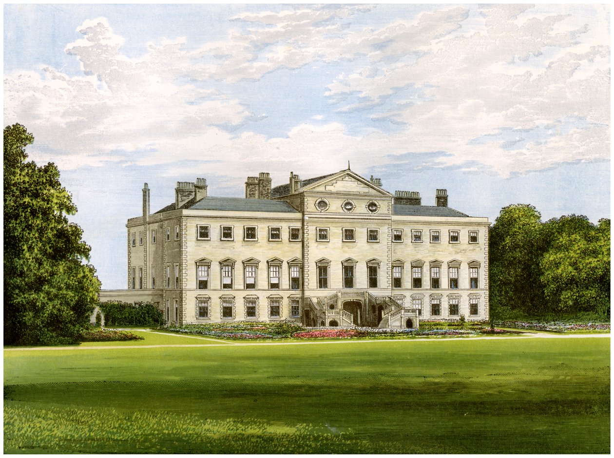 兰开夏郡Lathom House，Skelmersdale勋爵的住所，c1880 作者 不明