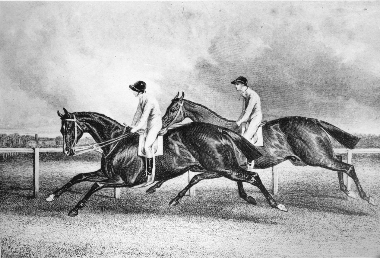 朗塞洛和栗色，c1840年代，1911年 作者 不明