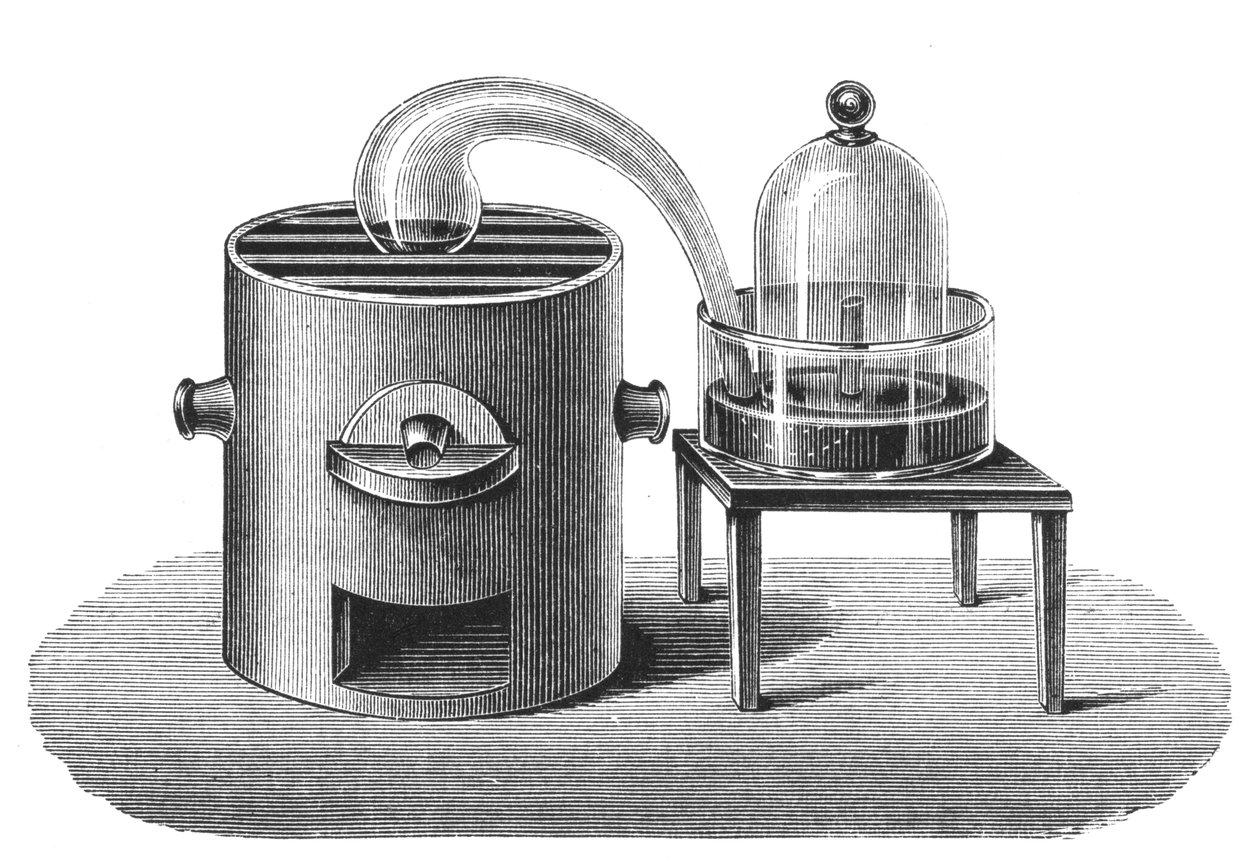 1894年，Lavoisiers调查了空气中氧气的存在，1894年 作者 不明