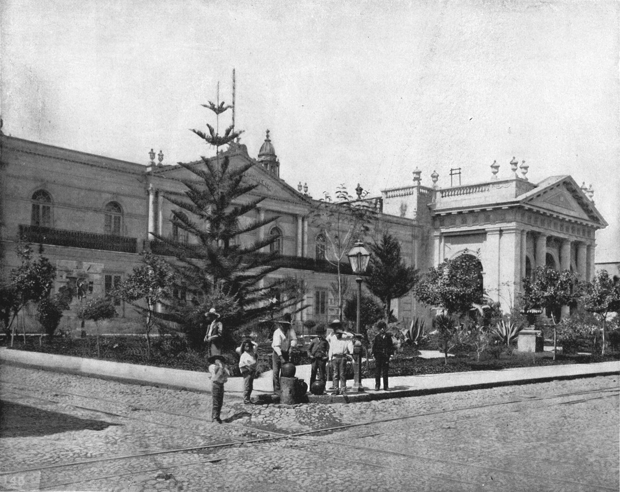 墨西哥瓜达拉哈拉法学院，摄于1900年。 作者 不明