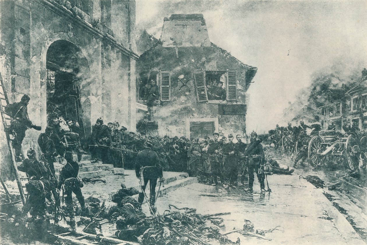 The Bourget，1870年，1884年 作者 不明