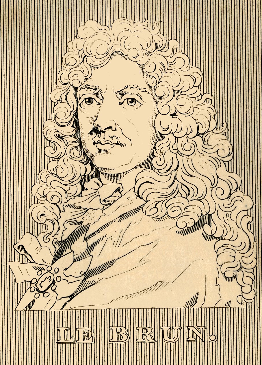 Le Brun，1619-1690，1830。 作者 不明