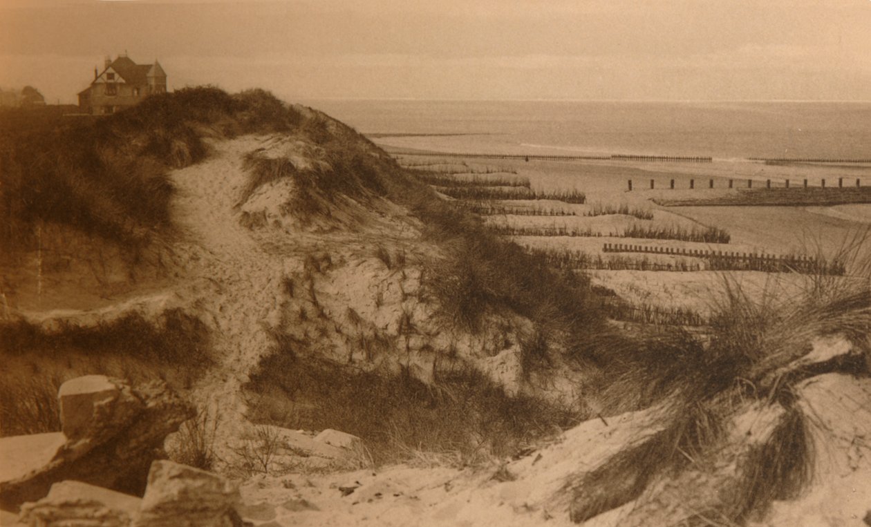 沙丘和沙滩，沙丘和沙滩，c1900。 作者 不明