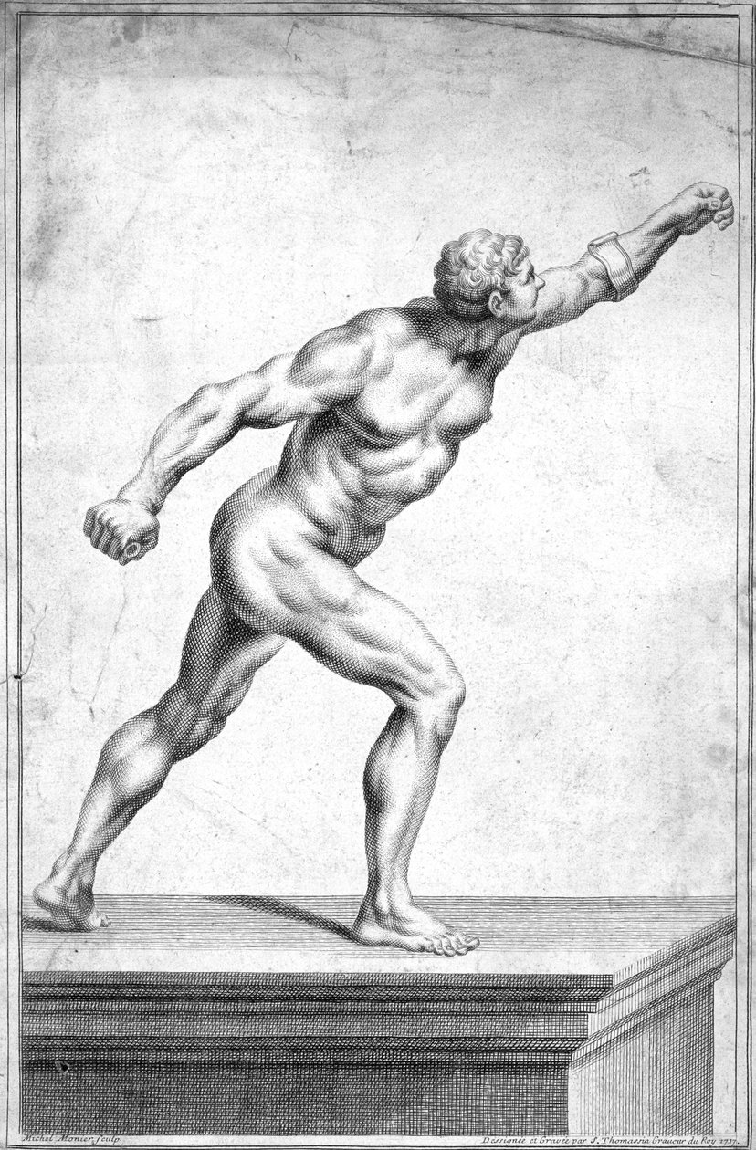 角斗士，c1717 作者 不明