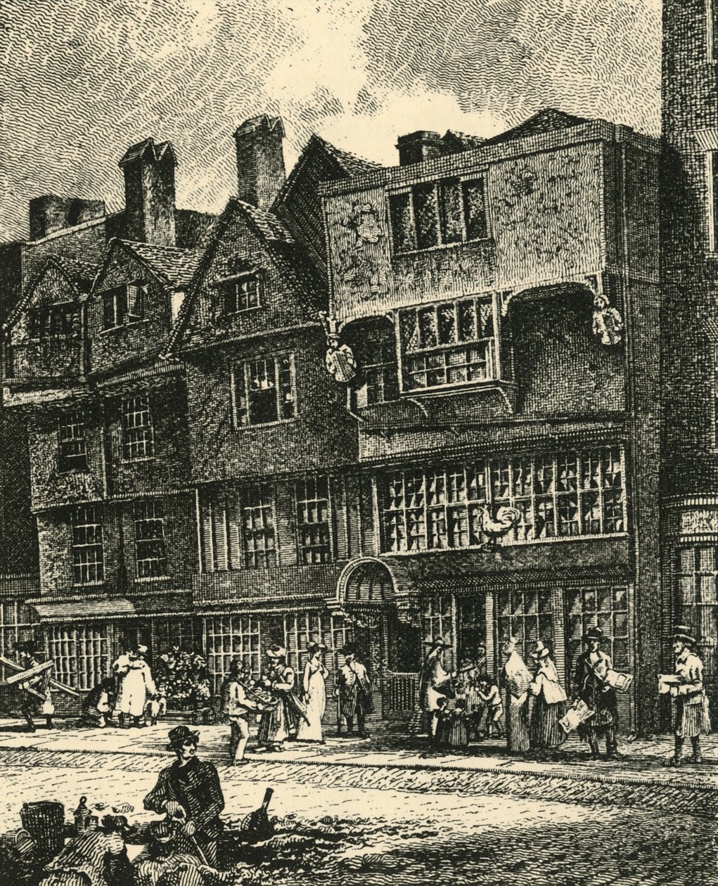 Leadenhall街，18世纪，1925年。 作者 不明