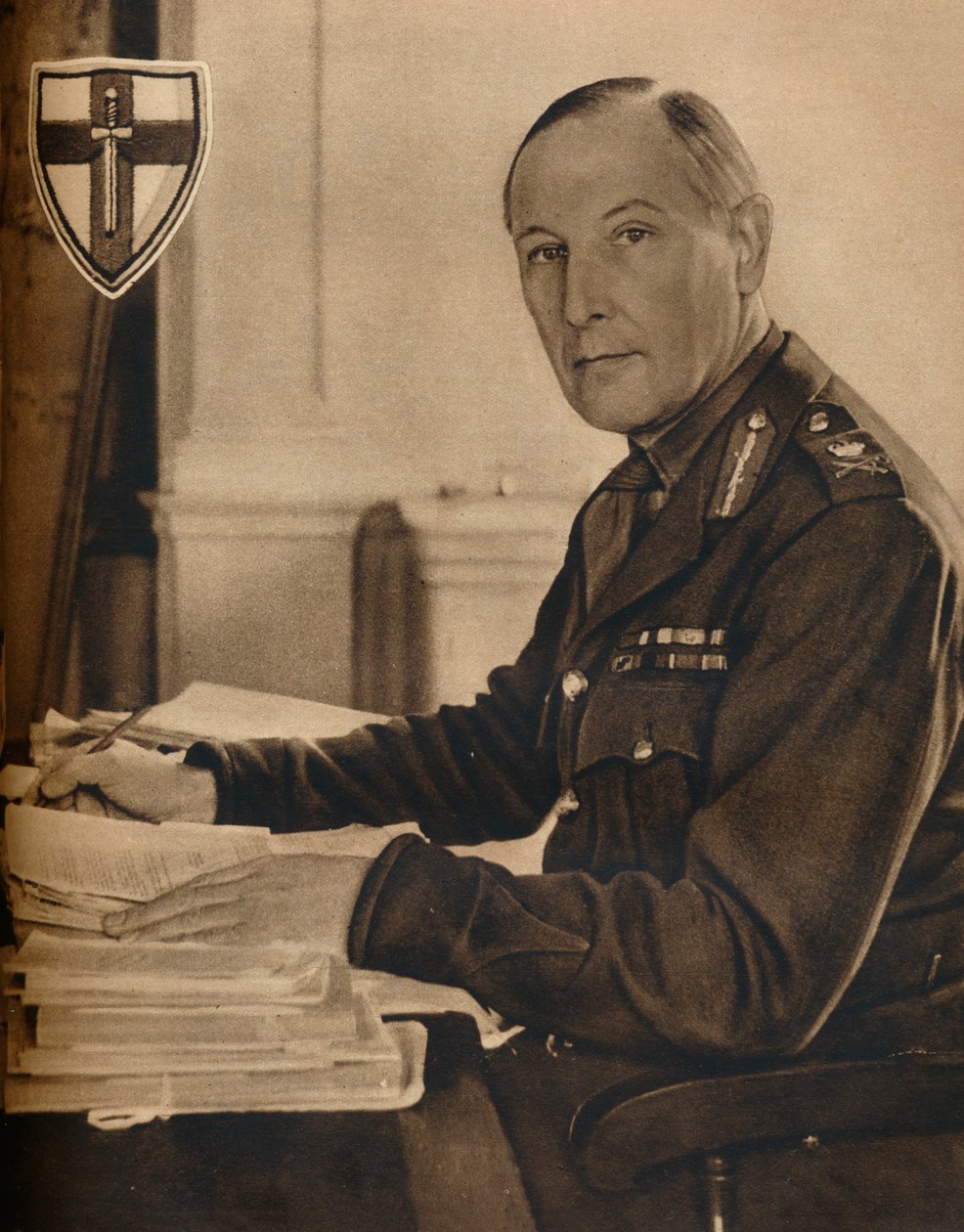 英国十字军领袖，1942年 作者 不明
