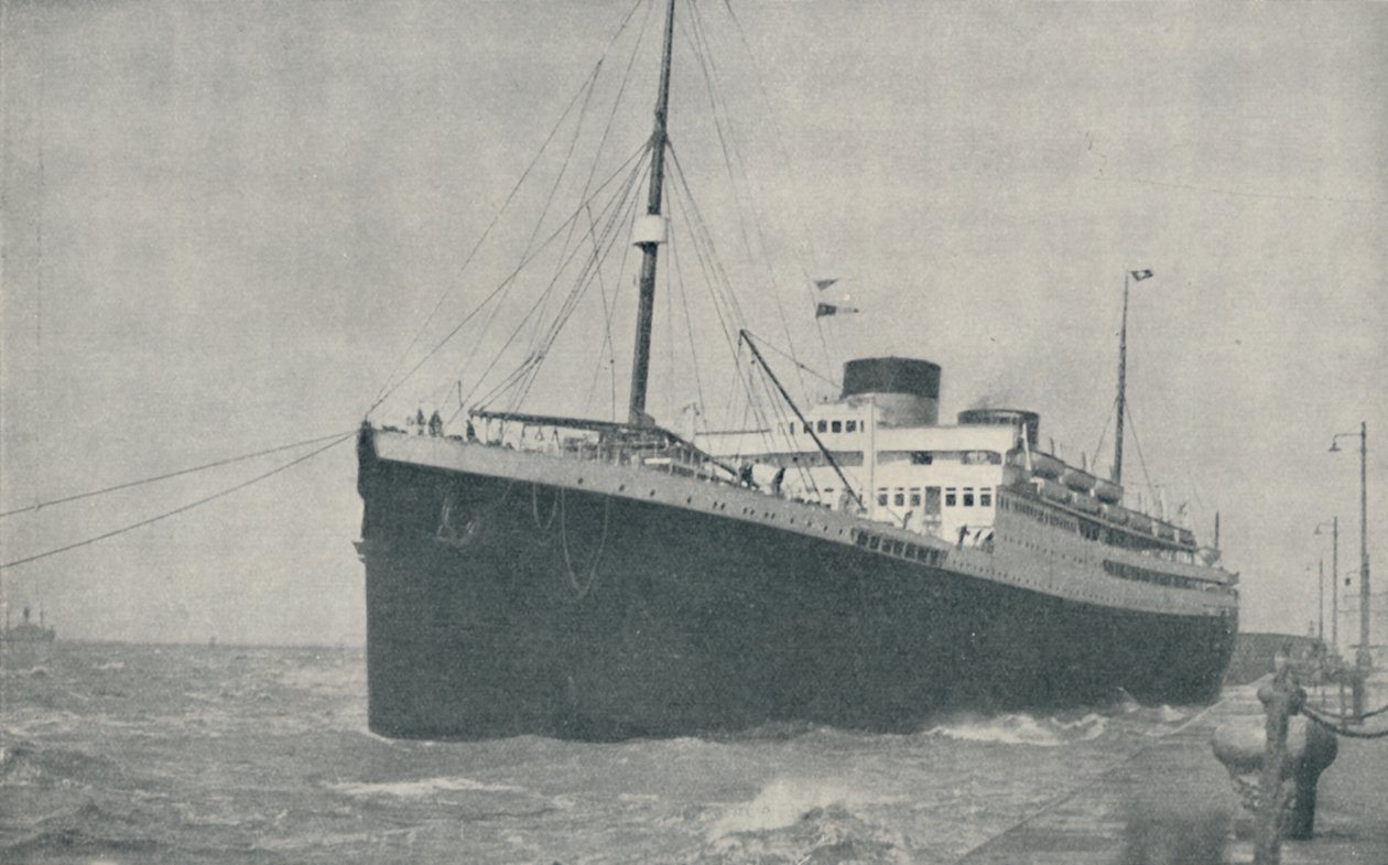 1936年离开利物浦的降落台 作者 不明