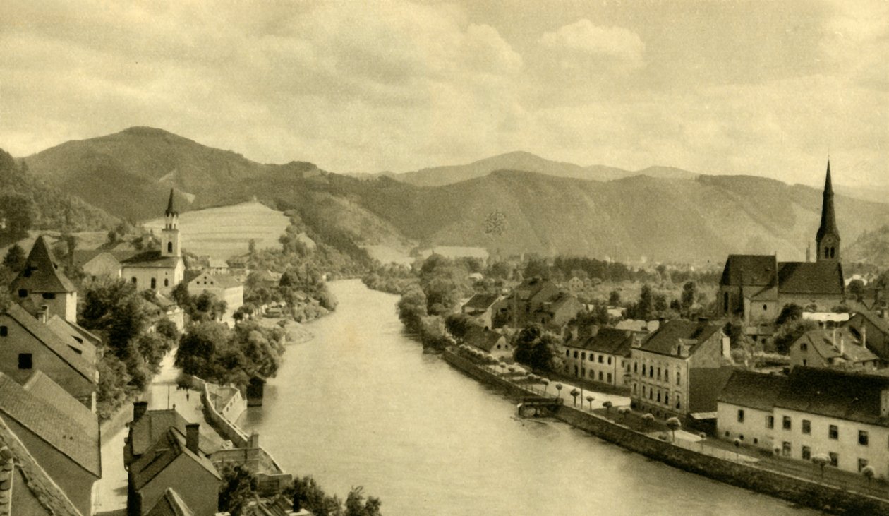 奥地利施蒂里亚州的莱奥本（Leoben），约建于1935年。 作者 不明