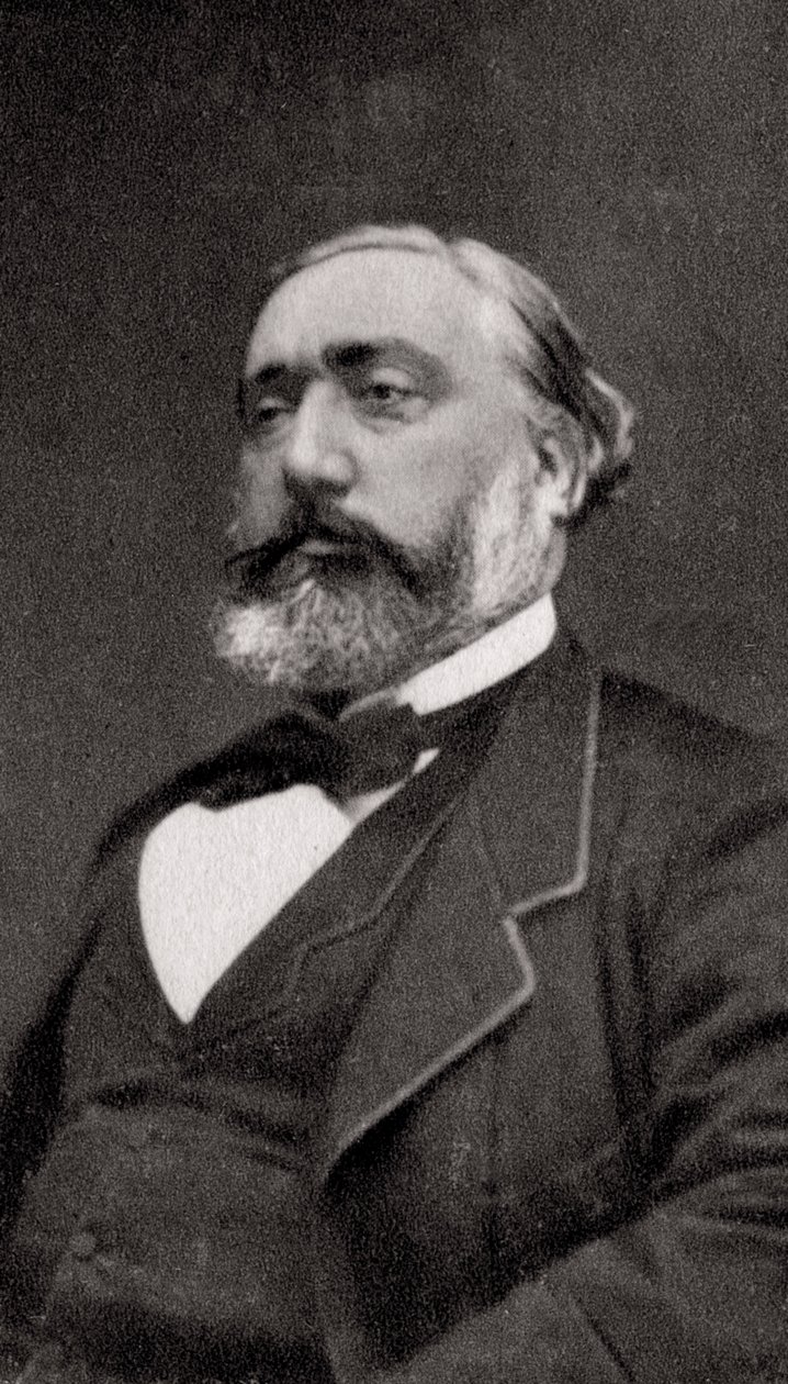 利昂·甘贝塔（Leon Gambetta），法国政治家，1881年 作者 不明