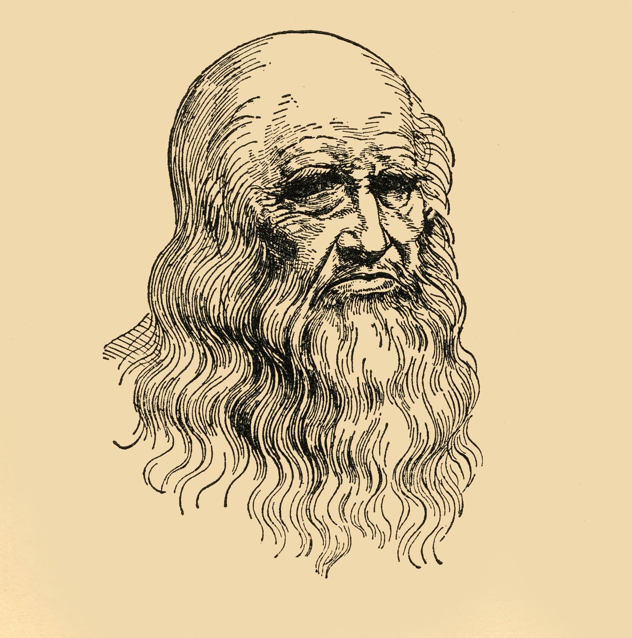 达芬奇（Leonardo Da Vinci），1933年。 作者 不明
