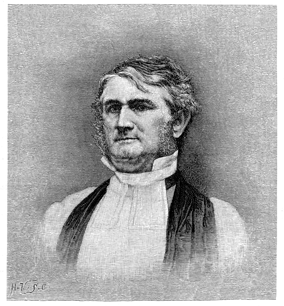 列昂尼达斯·波尔克（Leonidas Polk），美国牧师和士兵 作者 不明
