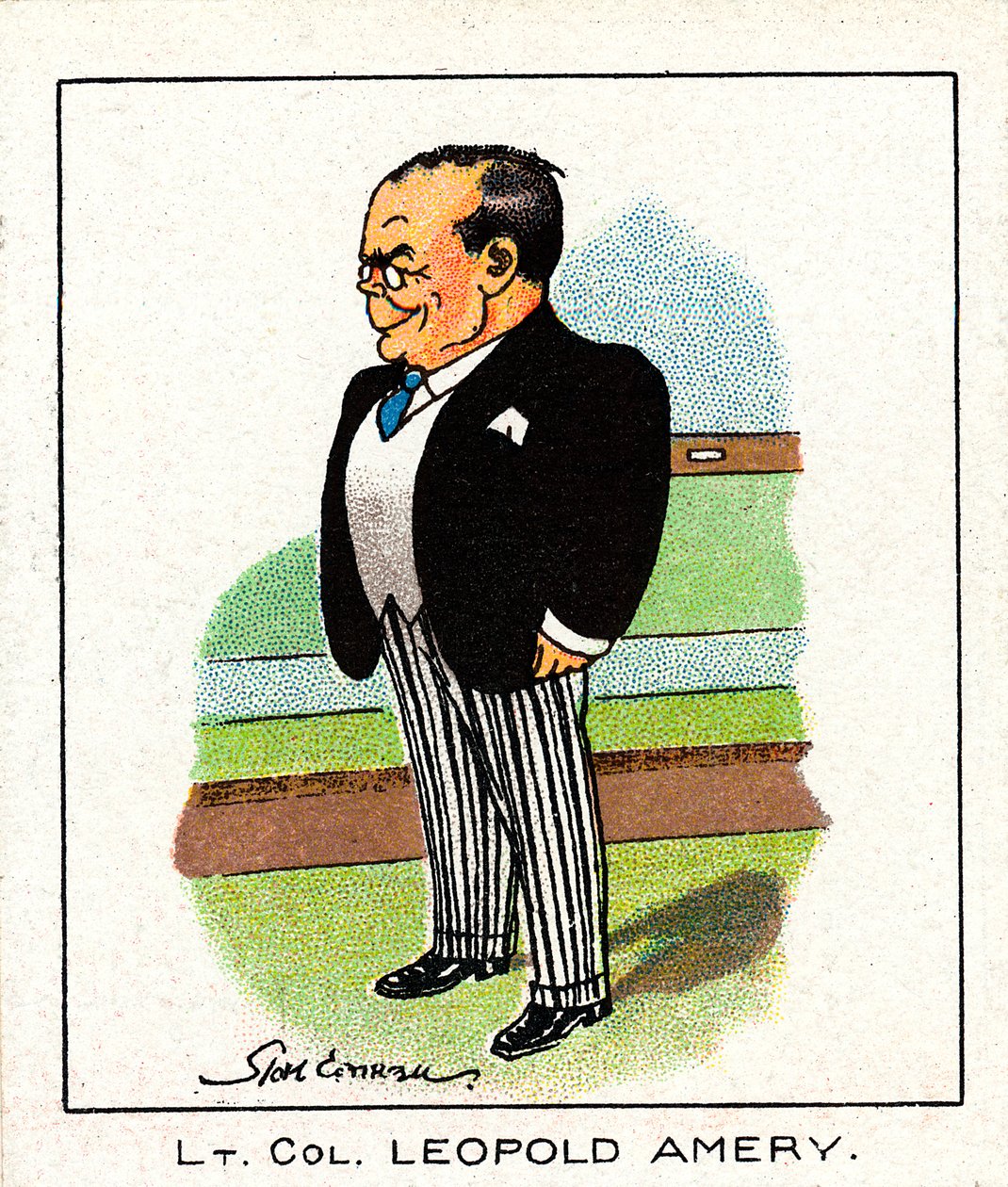 利奥波德·查尔斯·莫里斯·斯坦内特·阿默里1873-1955年，英国保守党政治家，1929年 作者 不明