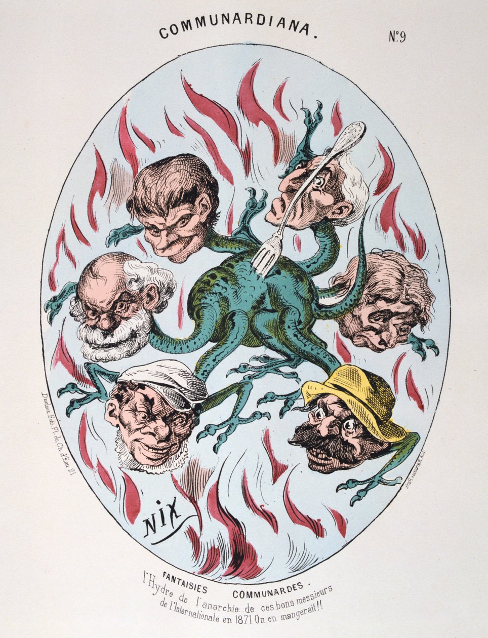 公社的美好日子，1871年 作者 不明
