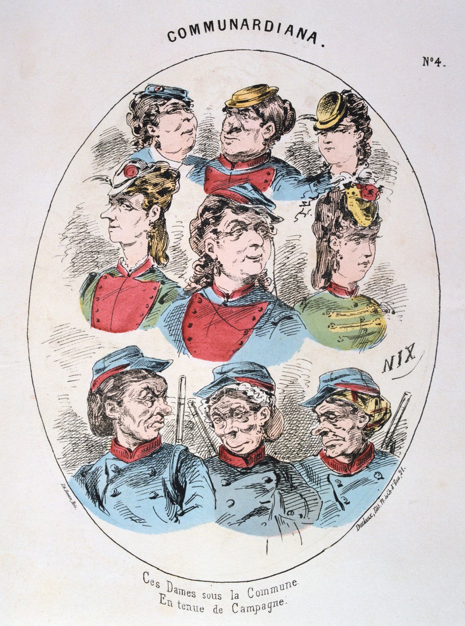 公社美好的日子，1871年 作者 不明