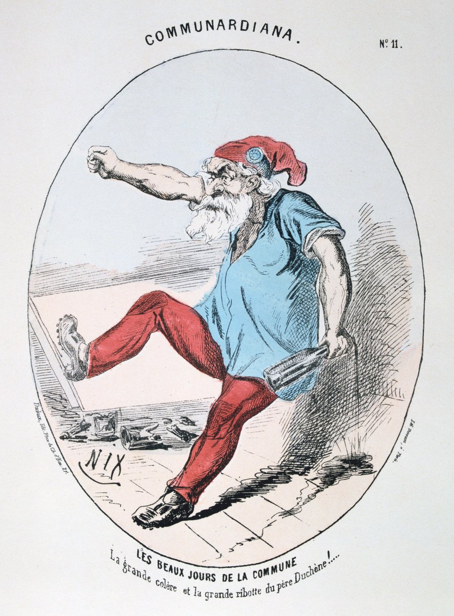 公社美好的日子，1871年 作者 不明