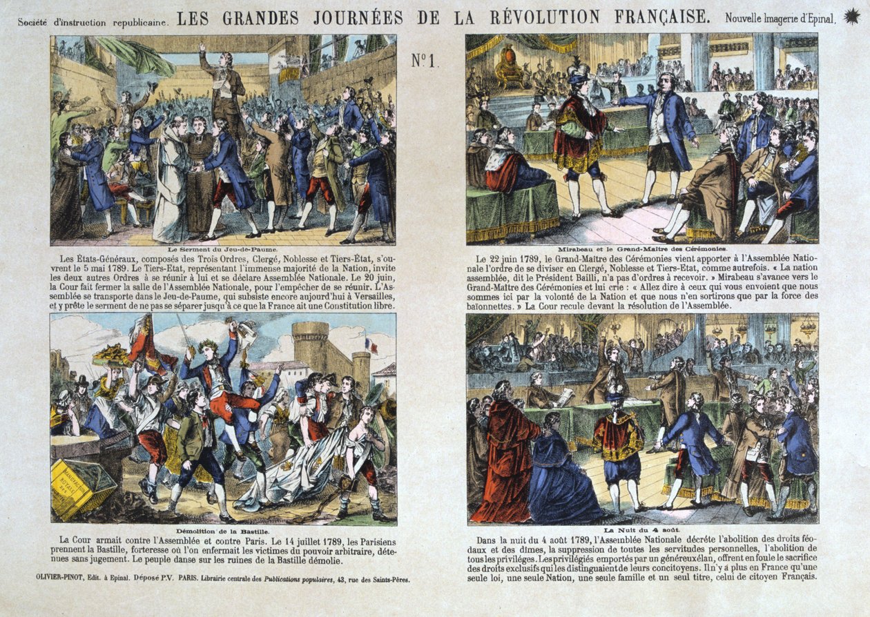 法国大革命的伟大日子，1789年法国大革命 作者 不明
