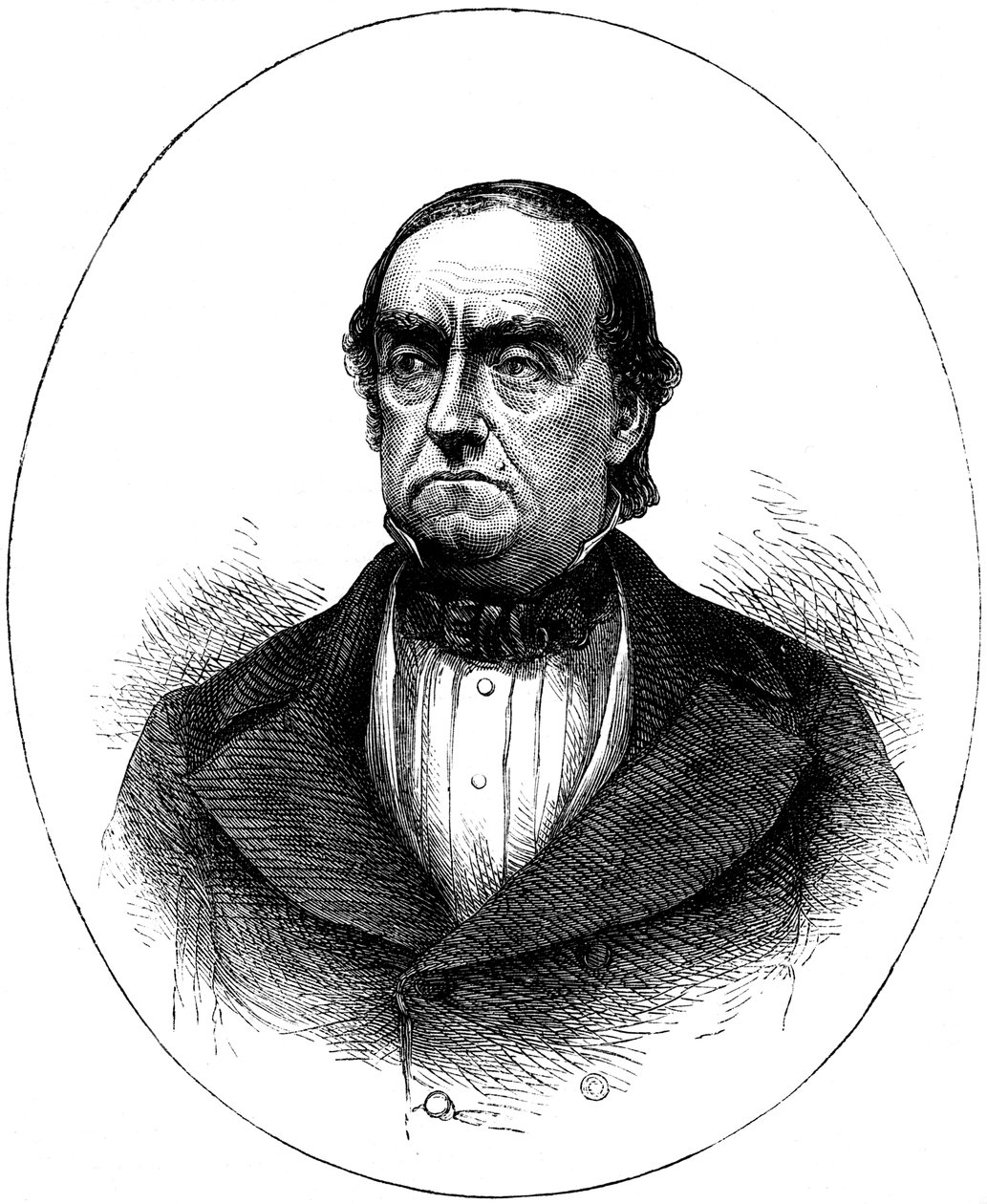 美国士兵，政治家和历史学家路易斯·卡斯（Lewis Cass），建于1880年 作者 不明