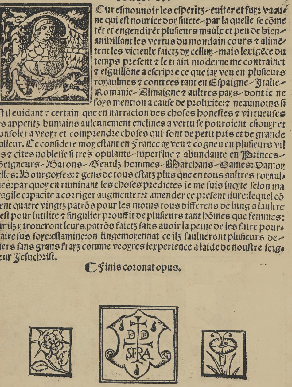 Libbretto nouellamete composto per maestro Domenico da Sera...lauorare di ogni s..., April 12, 1532. 作者 不明