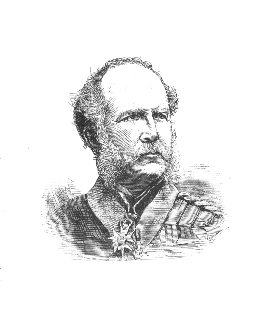 Lieut.Gen，幕僚长John Adye爵士，c1882-1885 作者 不明