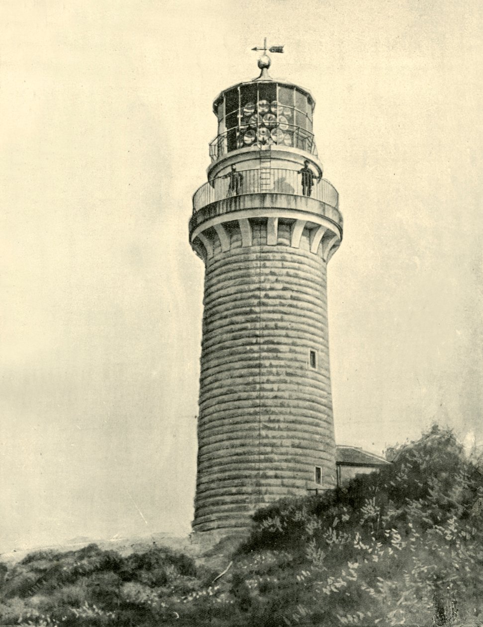灯塔，维多利亚港，尚克角，1901年。 作者 不明