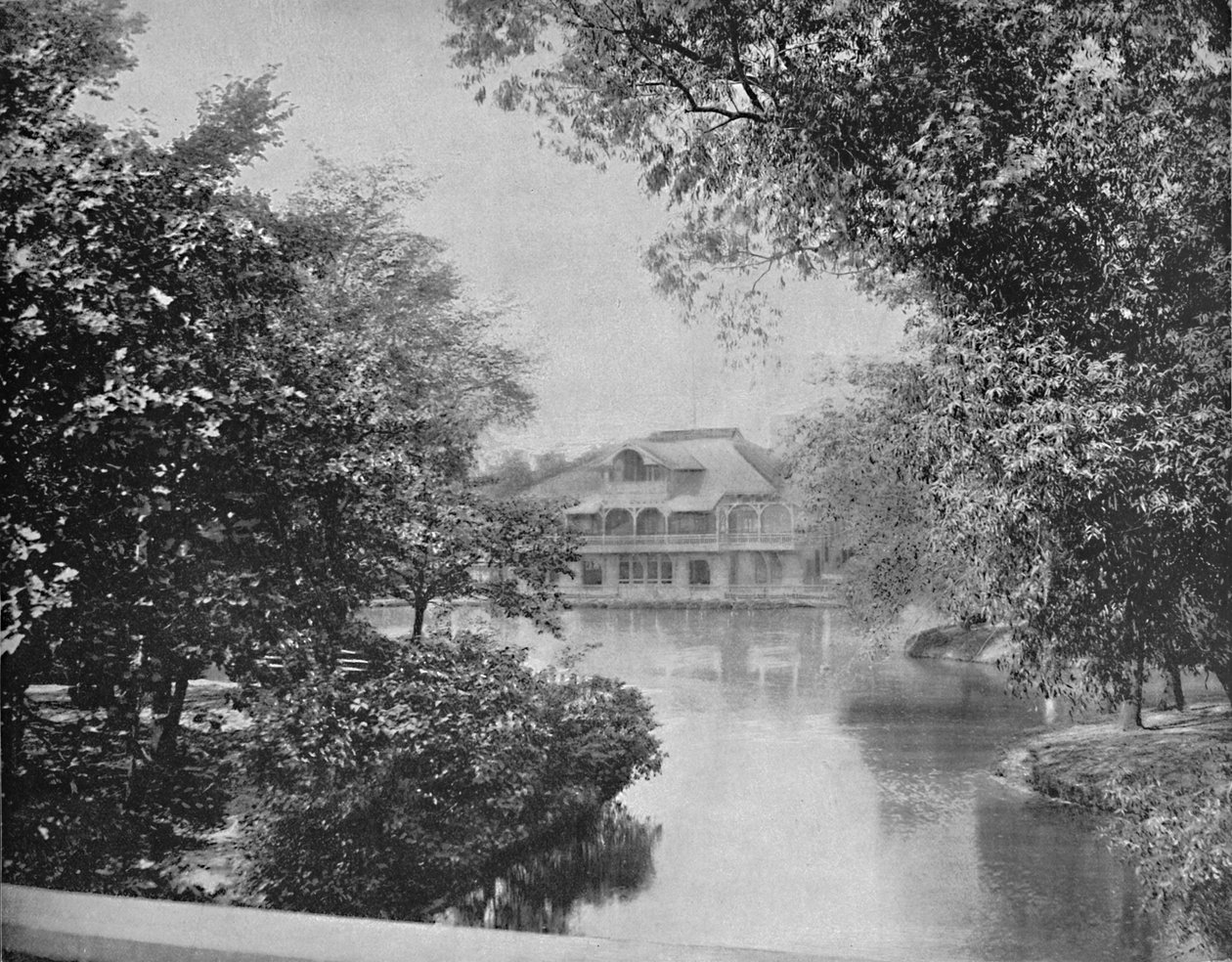 林肯公园，芝加哥，c1897。 作者 不明