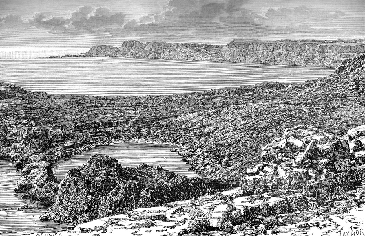 Lindos湾，希腊罗得岛，约建于1890年 作者 不明